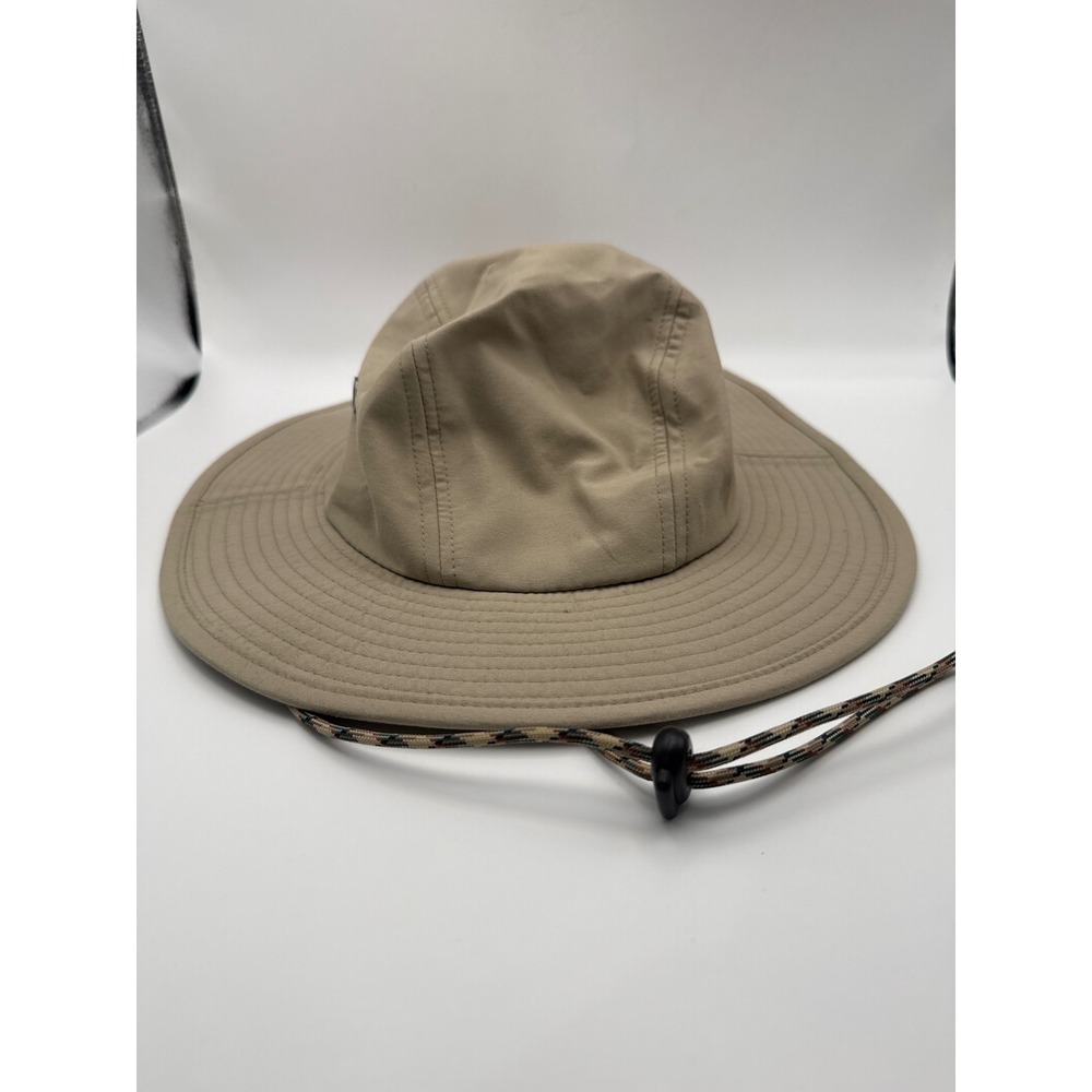 Swiss Tech Performance Gear Khaki Boonie Sun Hat Mens SM Adjustable Chin Strap